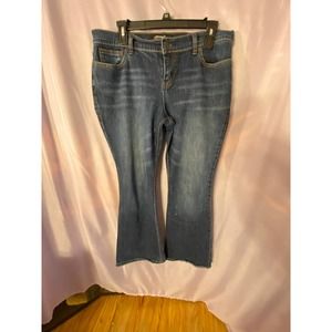 London Stretch boot cut jeans Size 12 womens permium quality denim